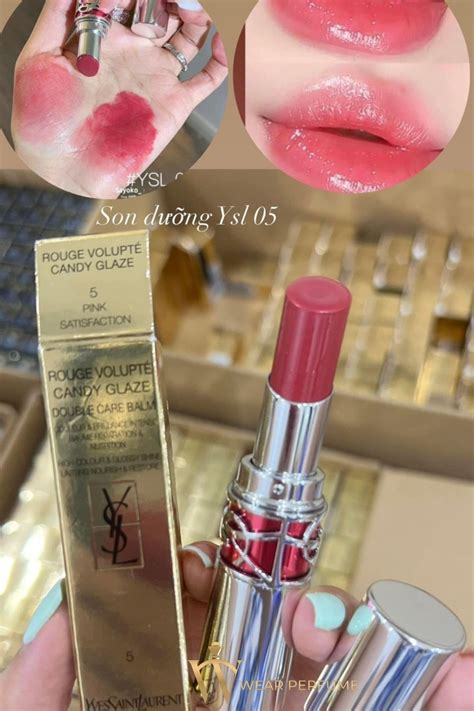 ysl gloss volupté|YSL pink satisfaction.